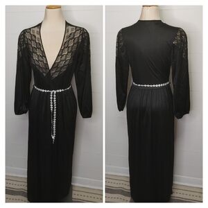 Vintage Patricia Lingerie Peignoir Size S/M